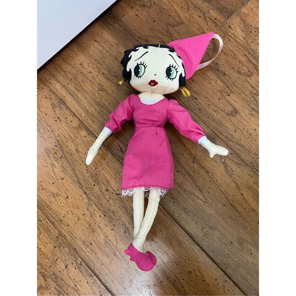 Vintage/Retired Betty Boop fairy betty Rag Doll 1999 KellyToy
